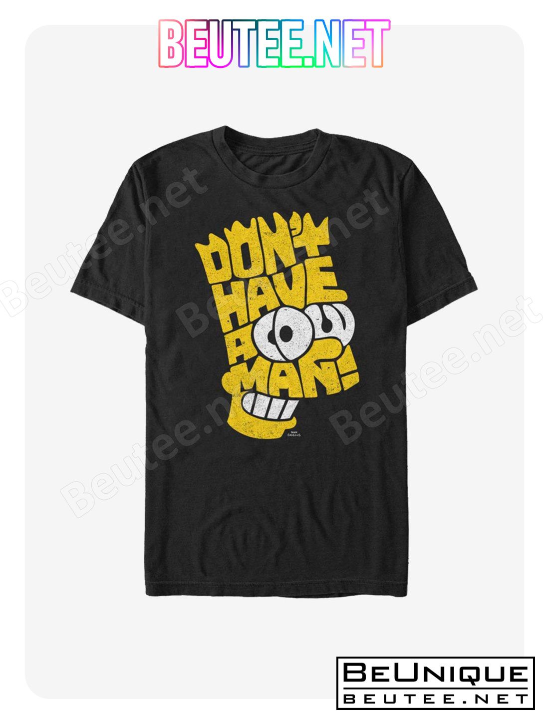 The Simpsons Bartography T-Shirt