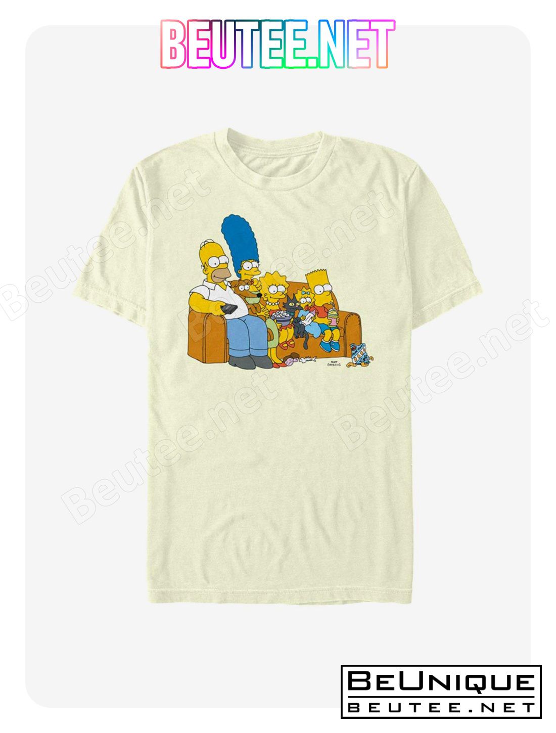 The Simpsons Family Couch T-Shirt
