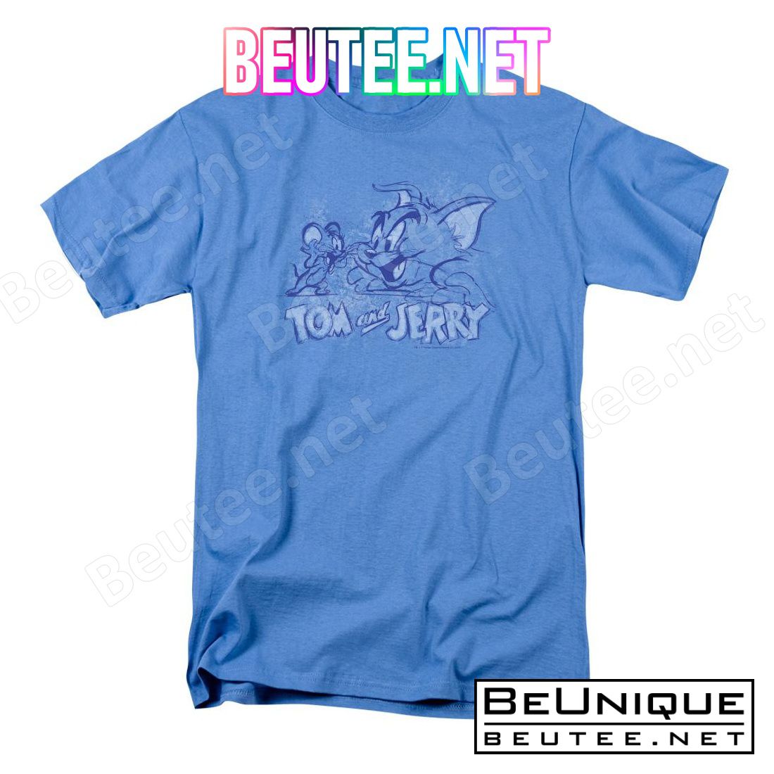 Tom and Jerry Sketchy Shirt