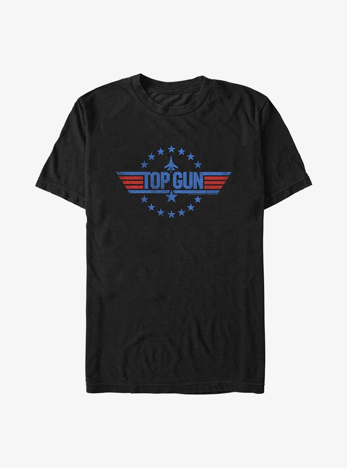 Top Gun Maverick Top Gun Round Logo T-Shirt
