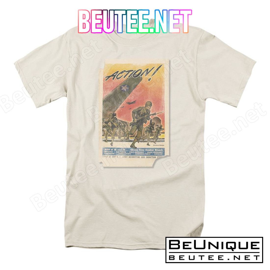 U.S. Army Action Poster T-shirt