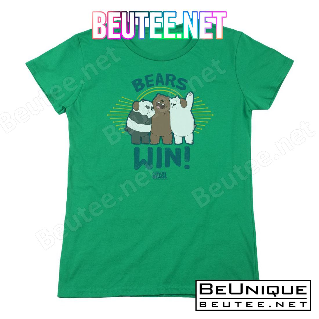 We Bare Bears Bears Win Shirt