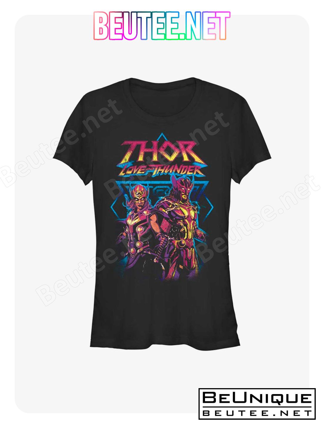 Marvel Thor: Love and Thunder Grunge Thunder Girls T-Shirt