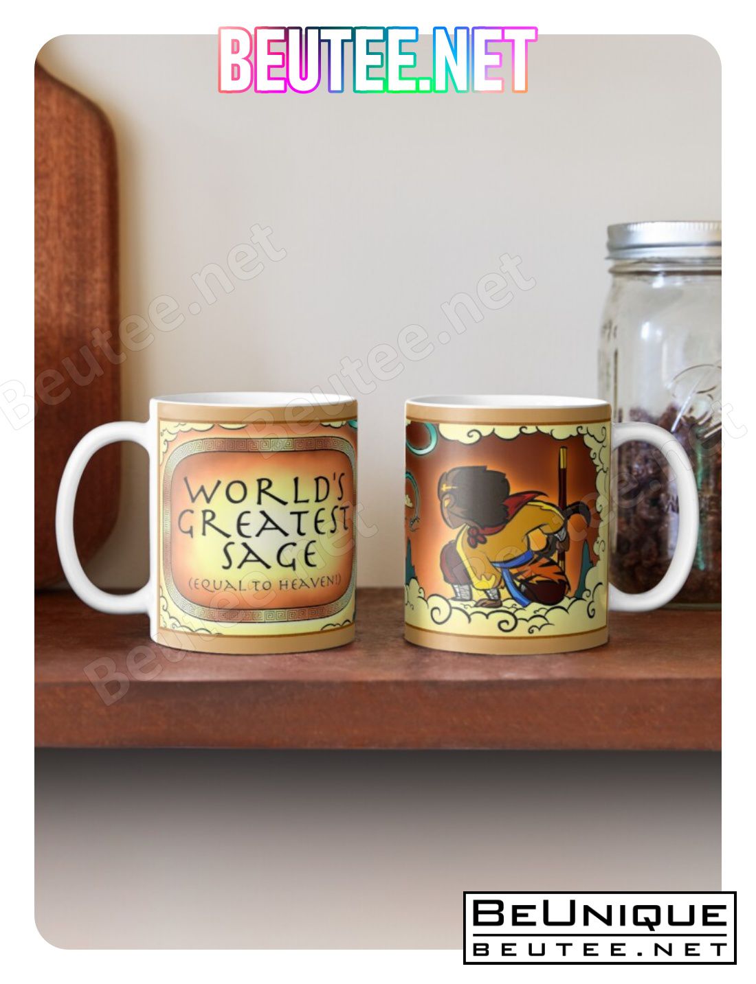 3D #1 Wukong Coffee Mug