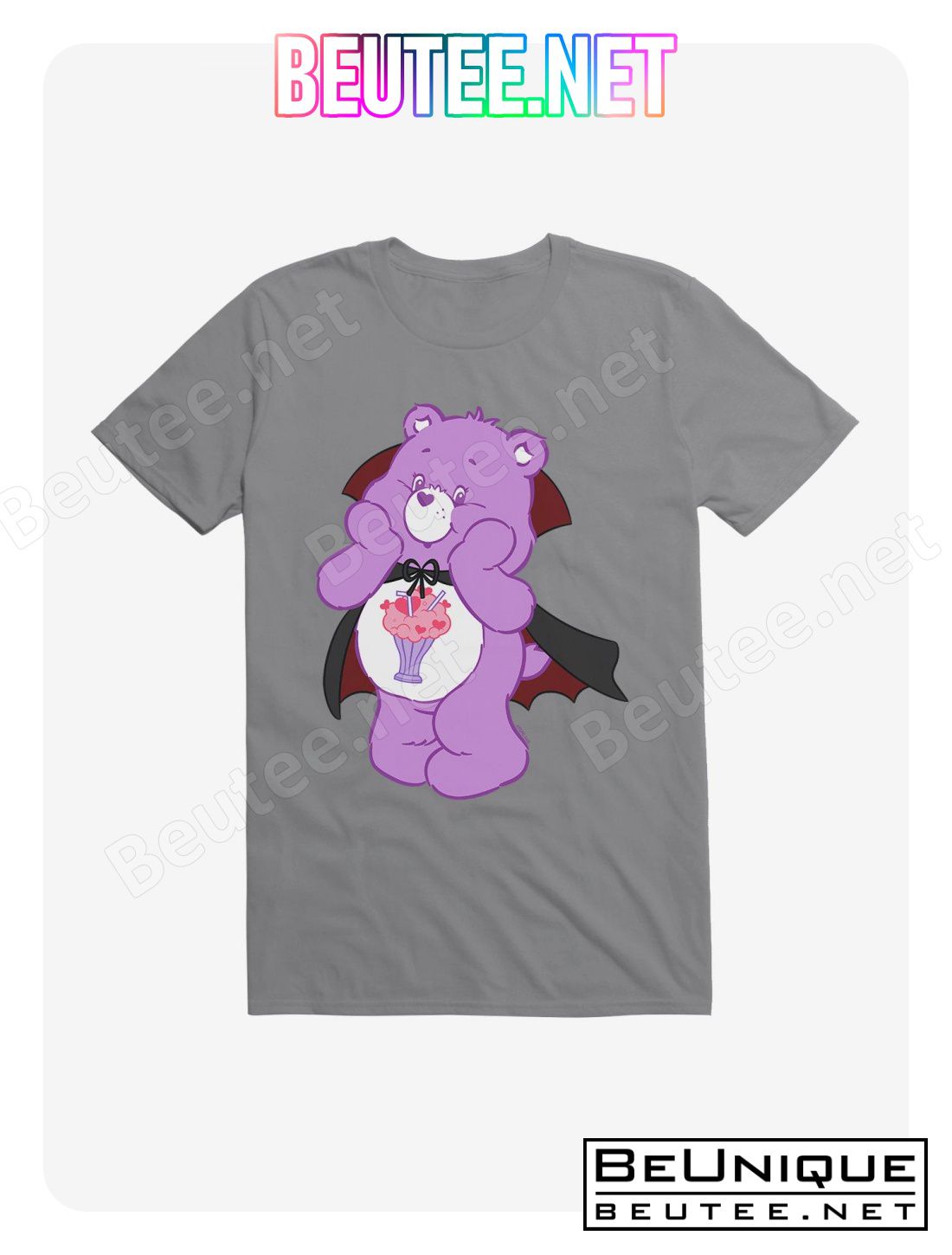 Care Bears Share Bear Dracula Halloween T-Shirt