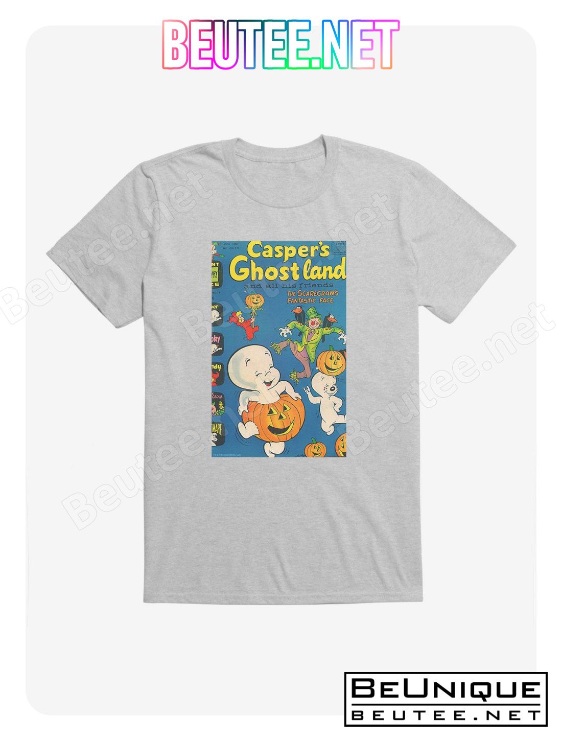 Casper The Friendly Ghost Ghostland Comic Cover T-Shirt