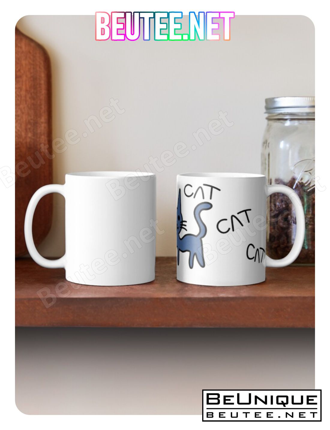 Cat Cat Cat Cat Coffee Mug