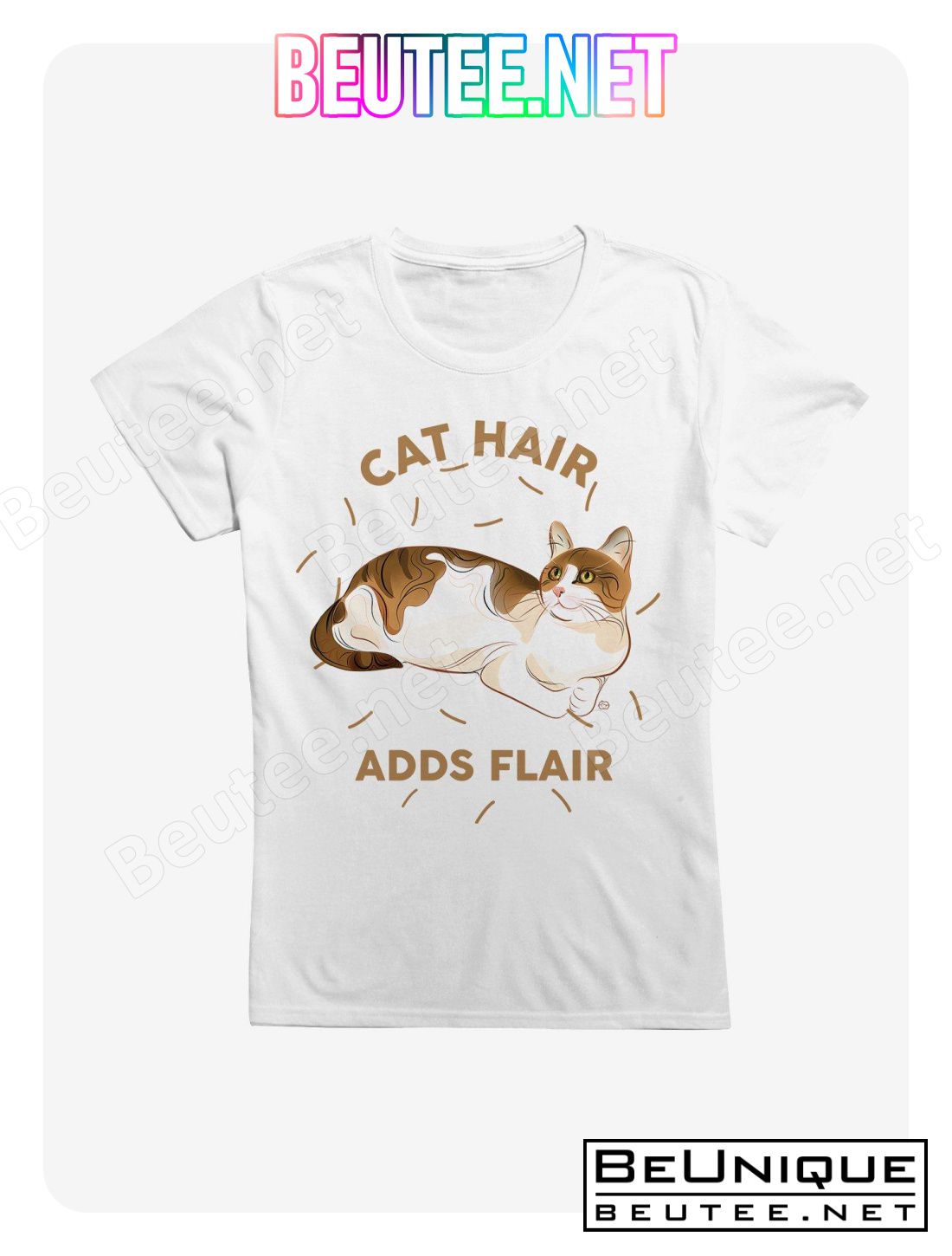 Cat Hair Adds Flair T-Shirt