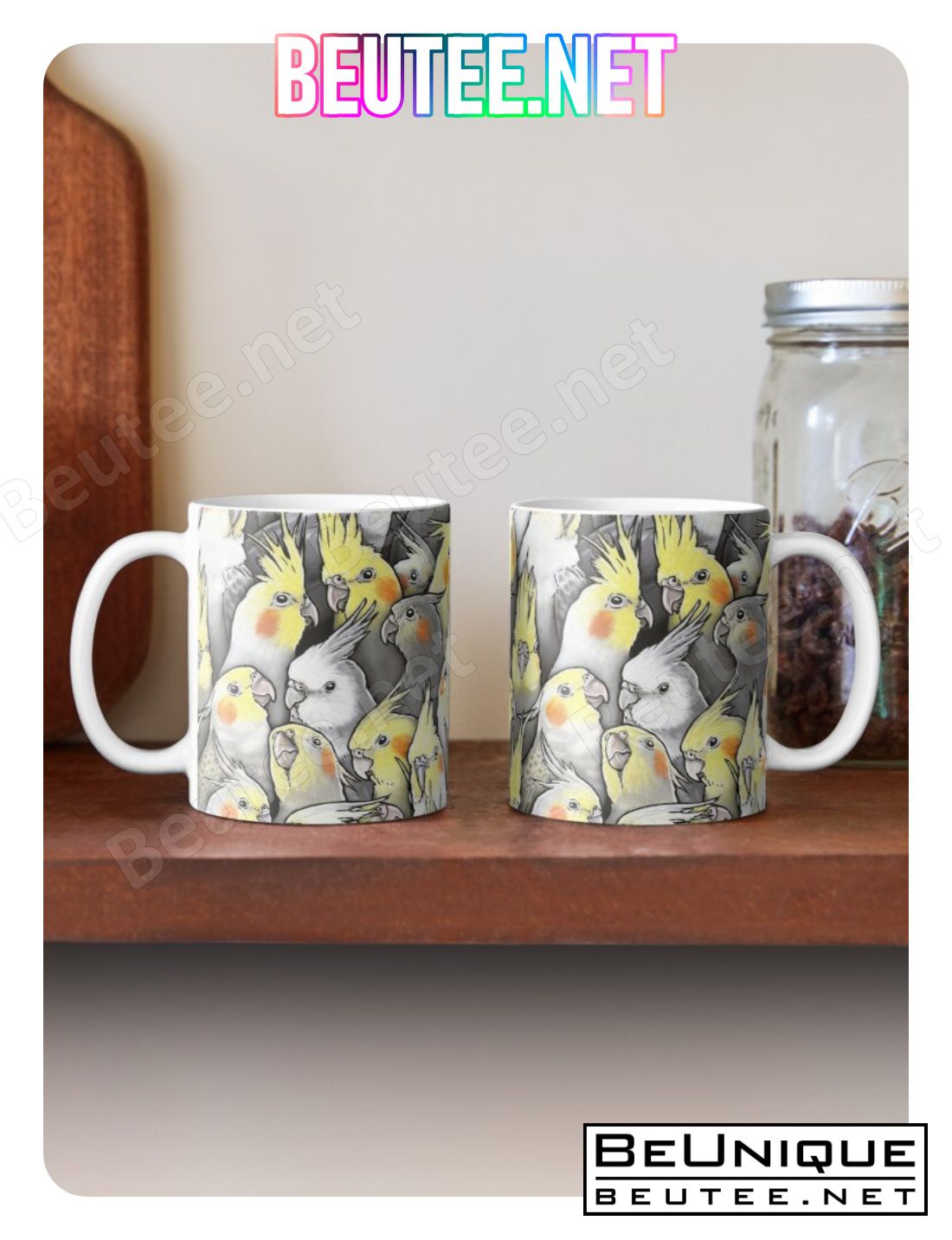 Cockatiels Galore Coffee Mug