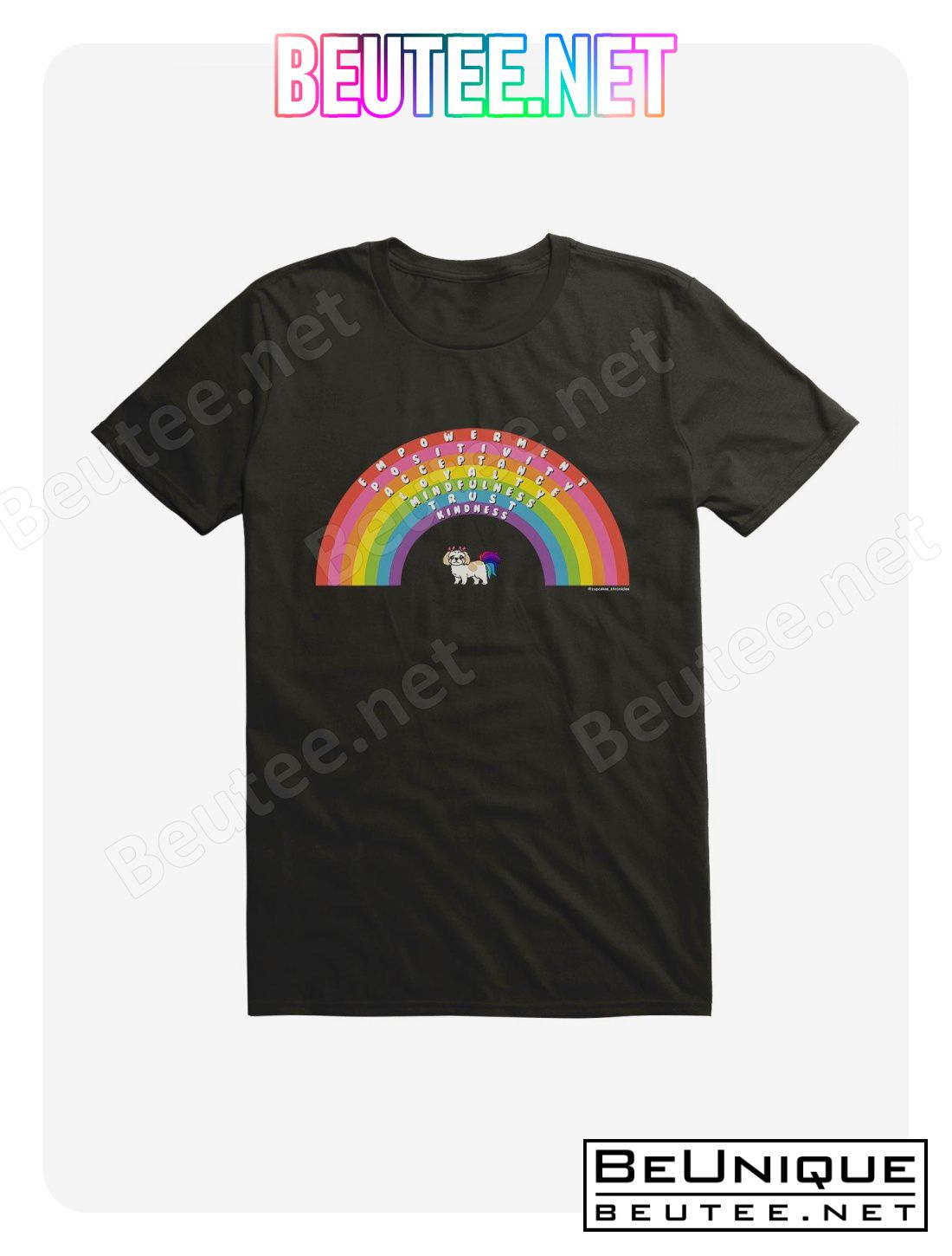 Cupcakes Chronicles Theme Rainbow T-Shirt