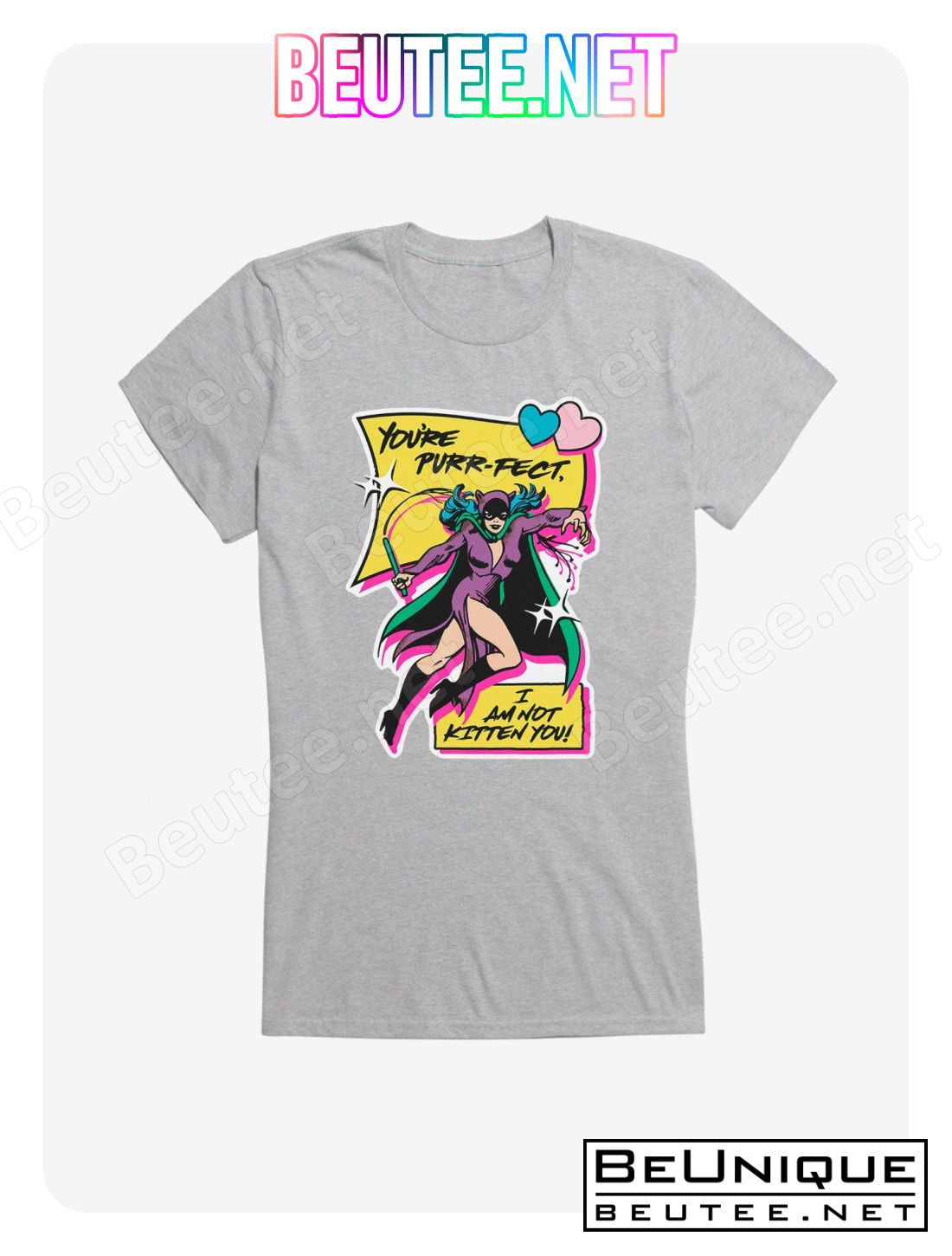 DC Catwoman You're Purrfect T-Shirt