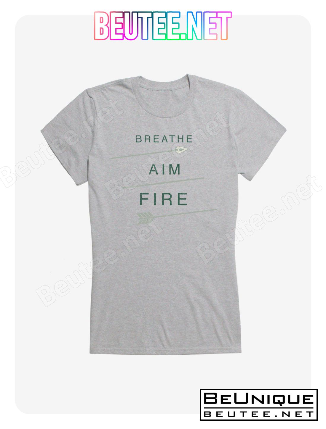 DC Comics Arrow Breathe Aim Fire T-Shirt