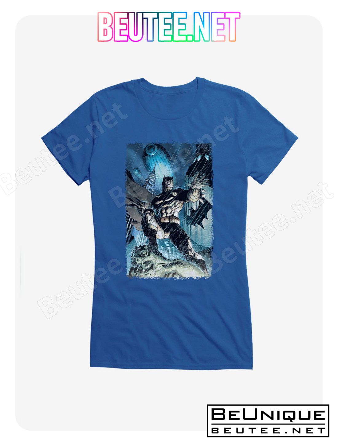 DC Comics Batman Rainy Night T-Shirt