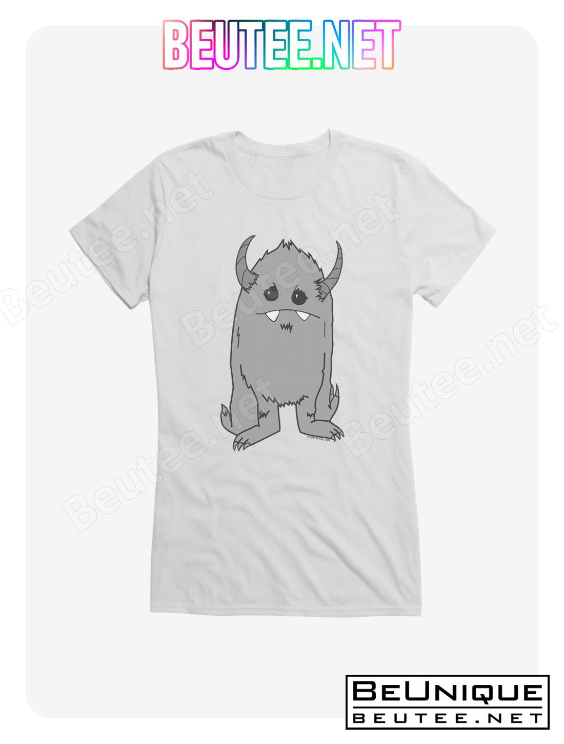 Depressed Monsters Yerman Logo T-Shirt By Ryan Brunty