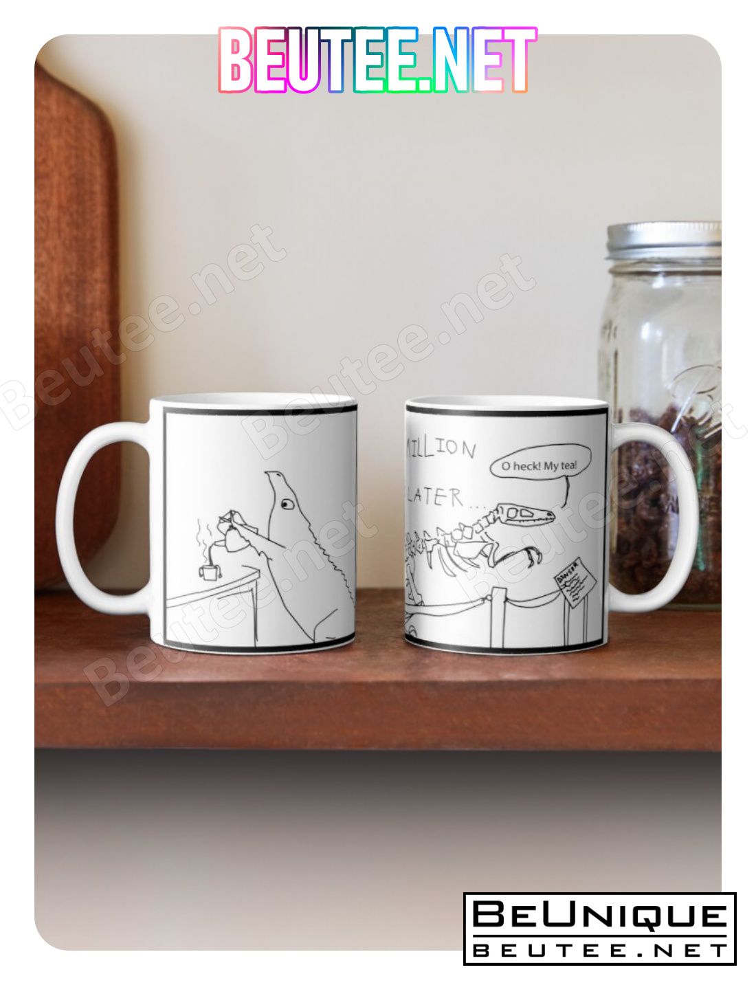 Dinosaur Forgets Tea Coffee Mug