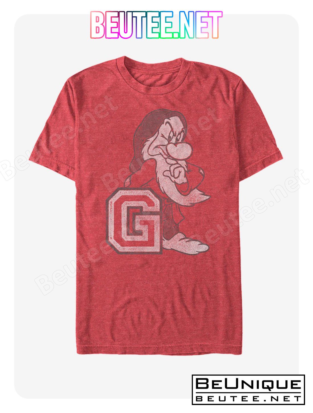 Disney Athletic Grumpy T-Shirt