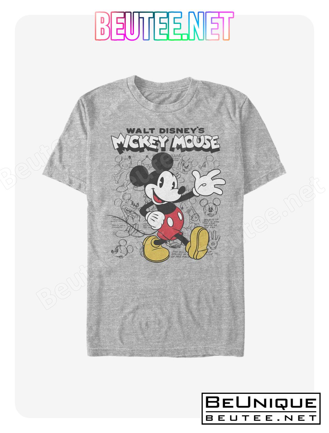 Disney Mickey Mouse Sketchbook T-Shirt