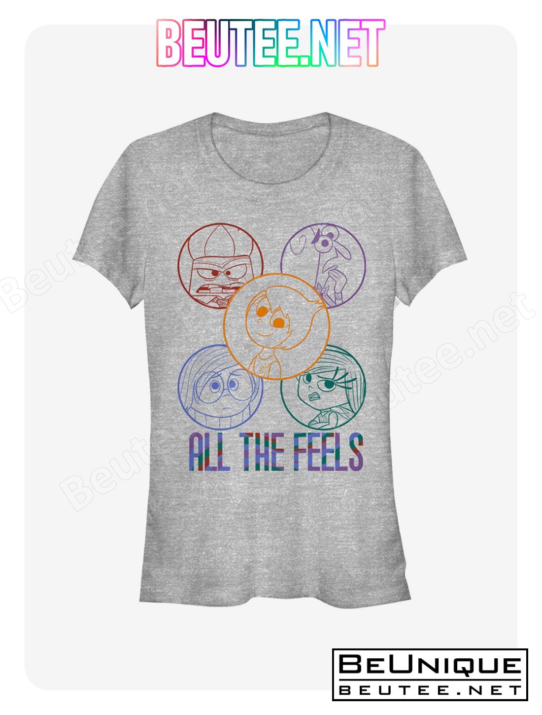 Disney Pixar Inside Out All the Feels T-Shirt