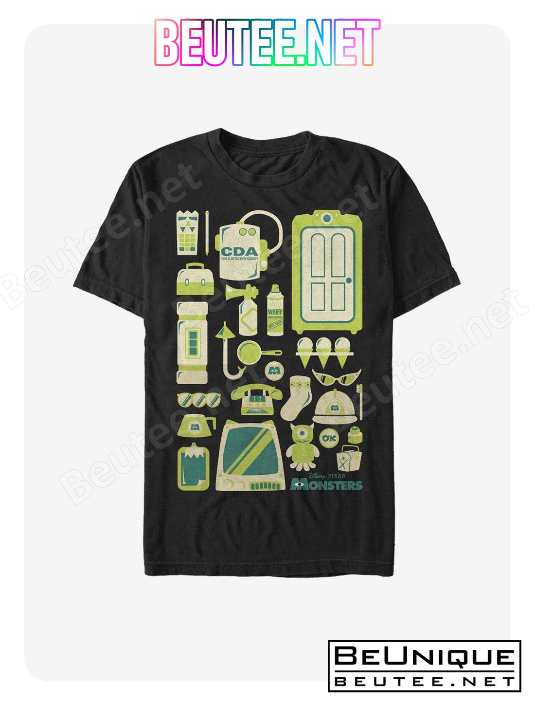 Disney Pixar Monsters Inc. Icons T-Shirt