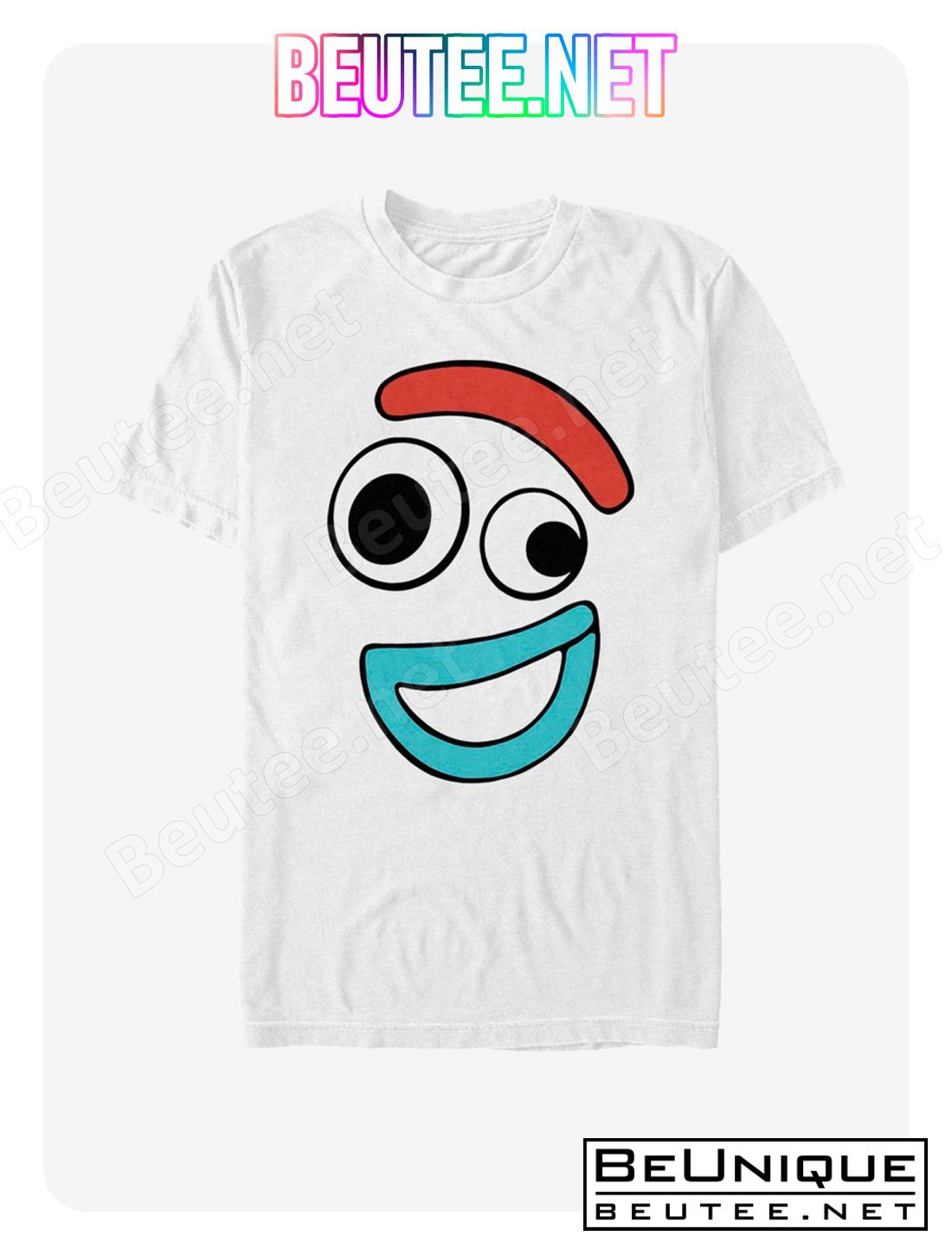 Disney Pixar Toy Story Big Face Smiling Forky T-Shirt