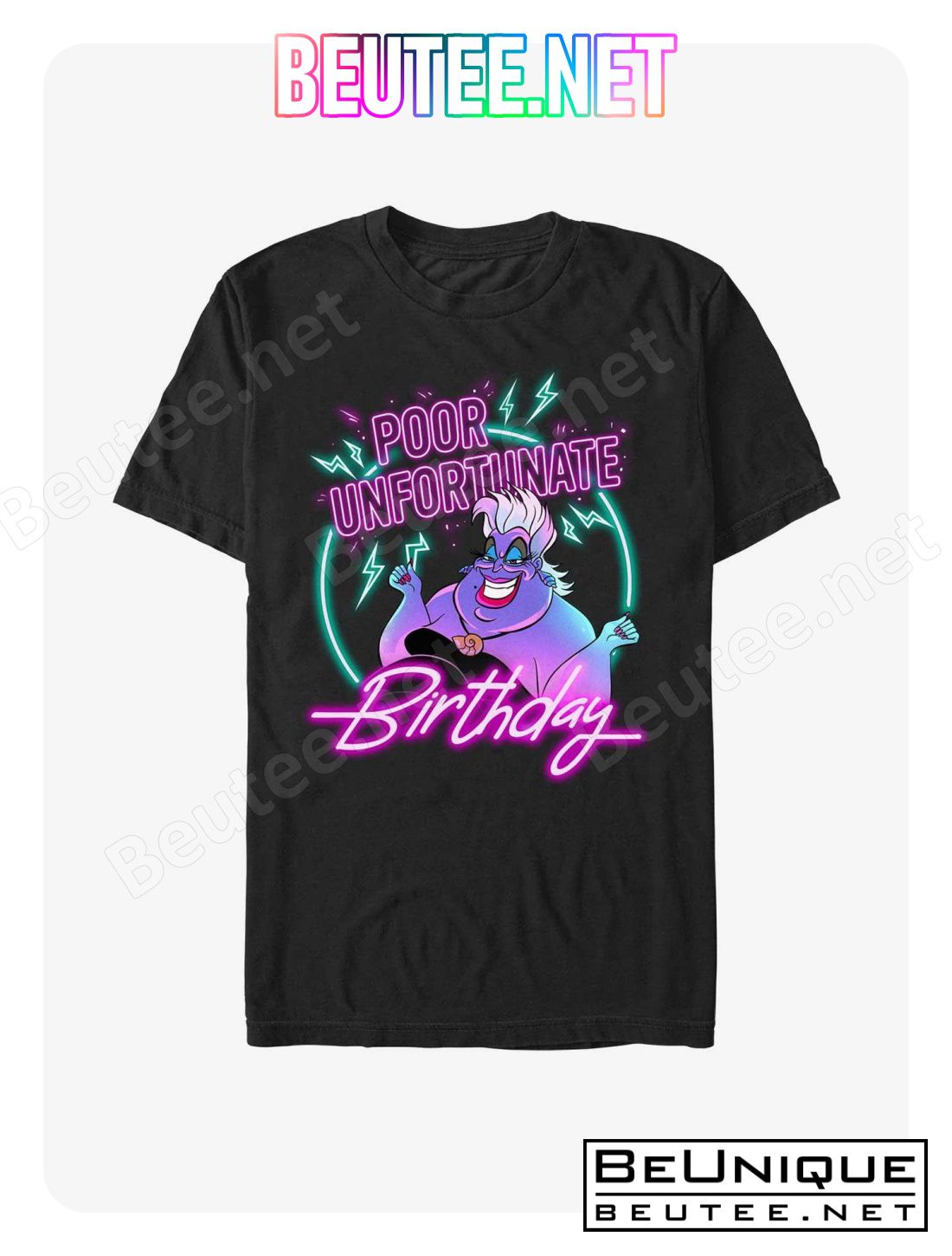 Disney The Little Mermaid Ursula Unfortunate Birthday T-Shirt