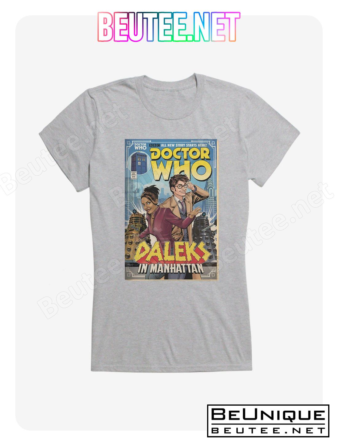 Doctor Who Daleks In Manhattan T-Shirt