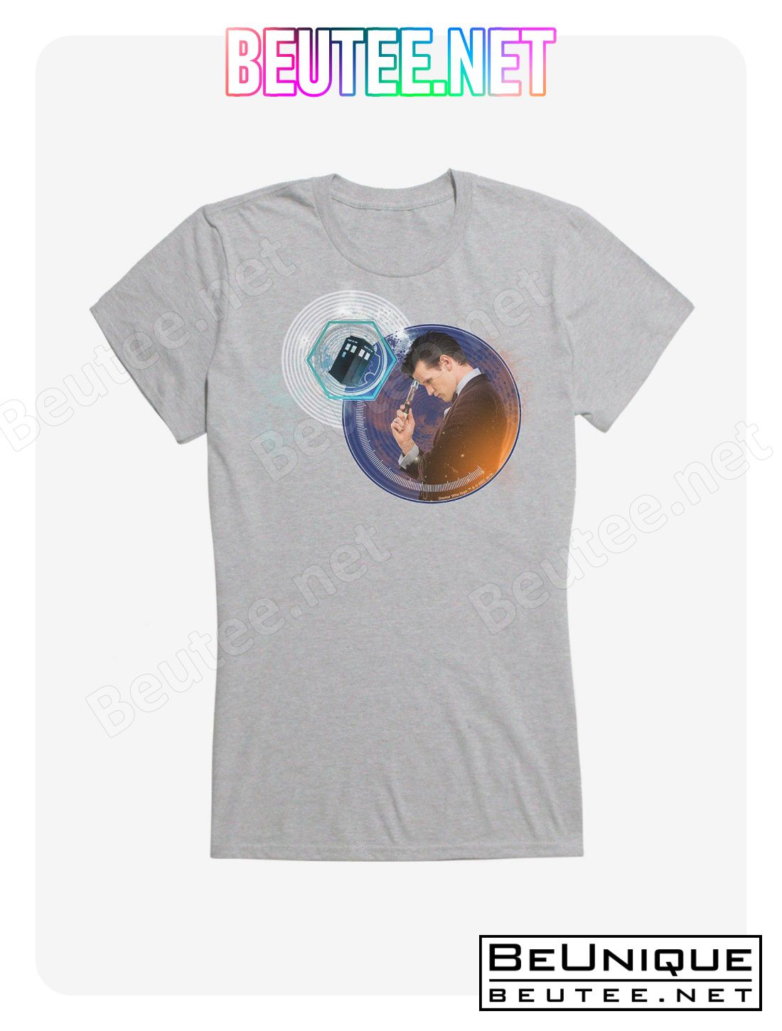 Doctor Who Eleventh Doctor And His TARDIS T-Shirt