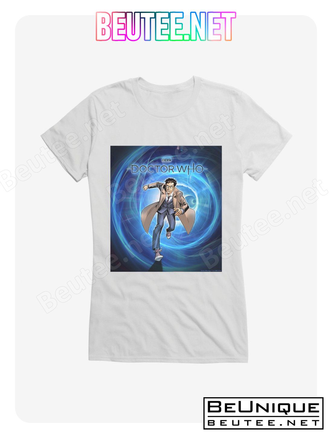 Doctor Who The Tenth Doctor Poster T-Shirt