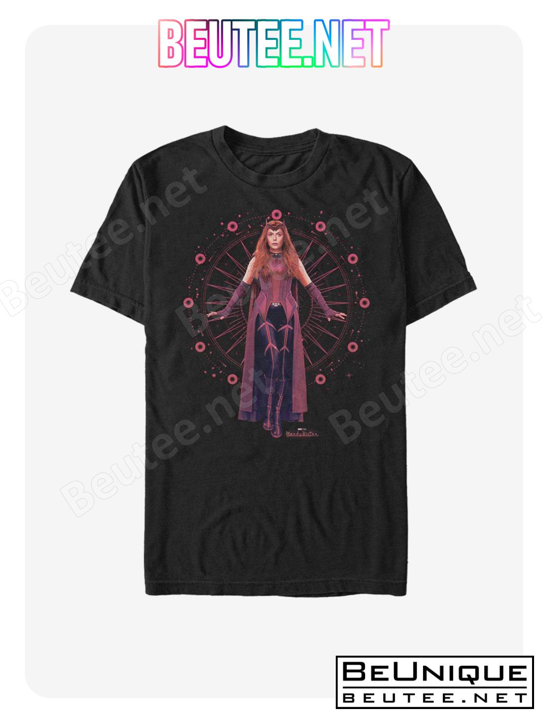 Extra Soft Marvel WandaVision The Scarlet Witch T-Shirt