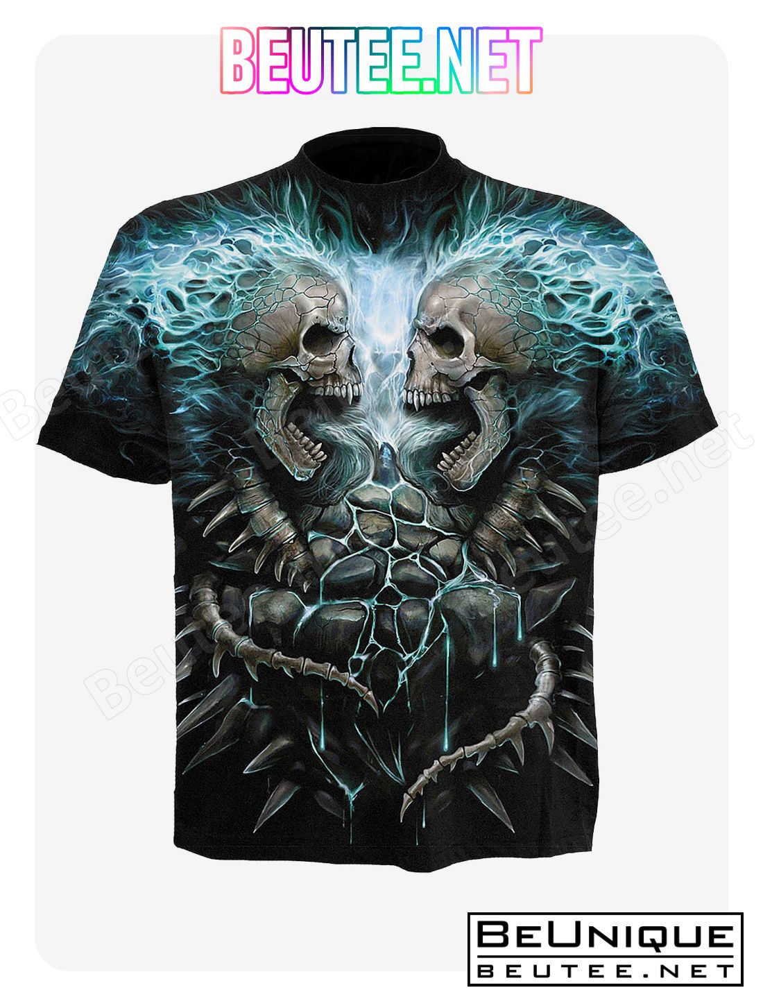 Flaming Spine T-Shirt