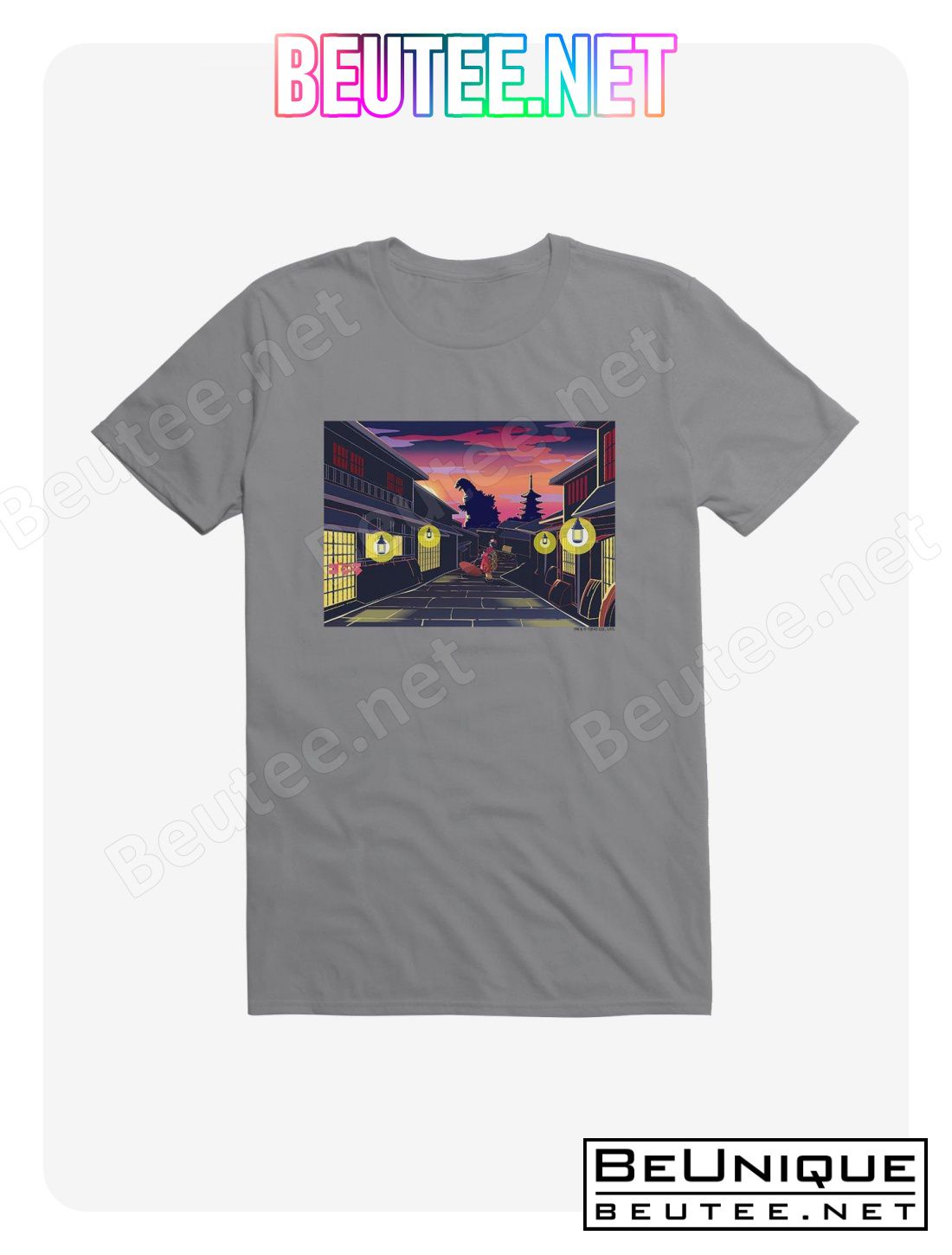 Godzilla City Night T-Shirt