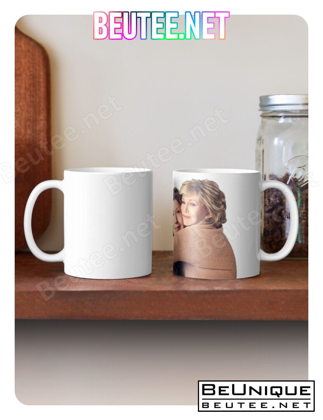 Grace And Frankie Hug Coffee Mug