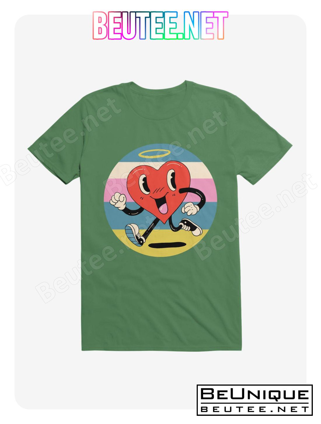 Grateful Heart Kelly Green T-Shirt
