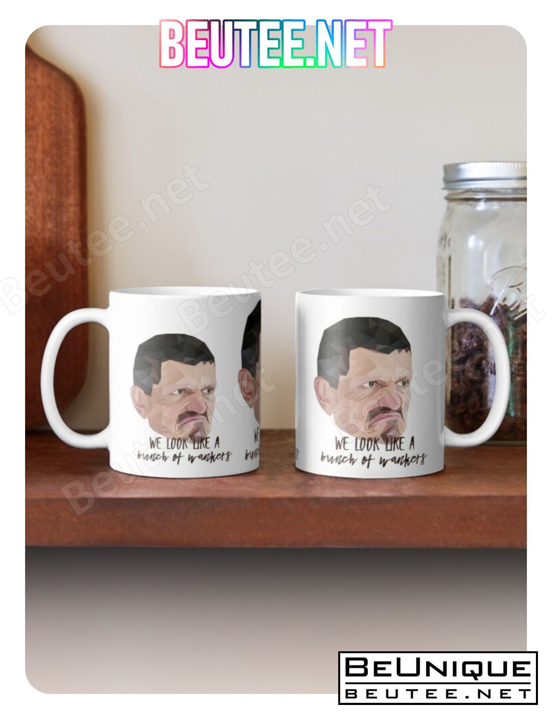 Guenther Steiner Low Poly Art Coffee Mug