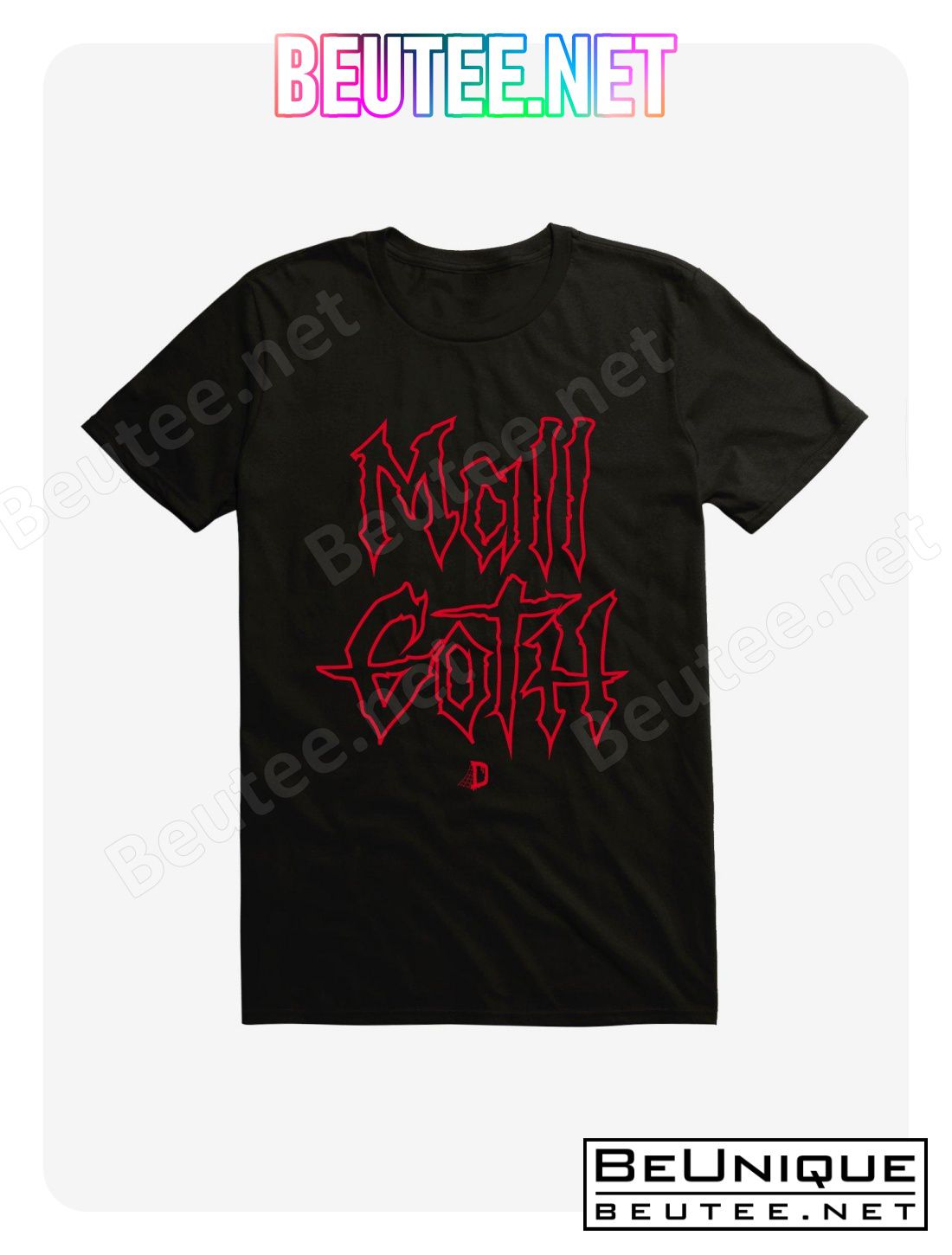 HT Creators Dre Ronayne Mall Goth Red Outline T-Shirt