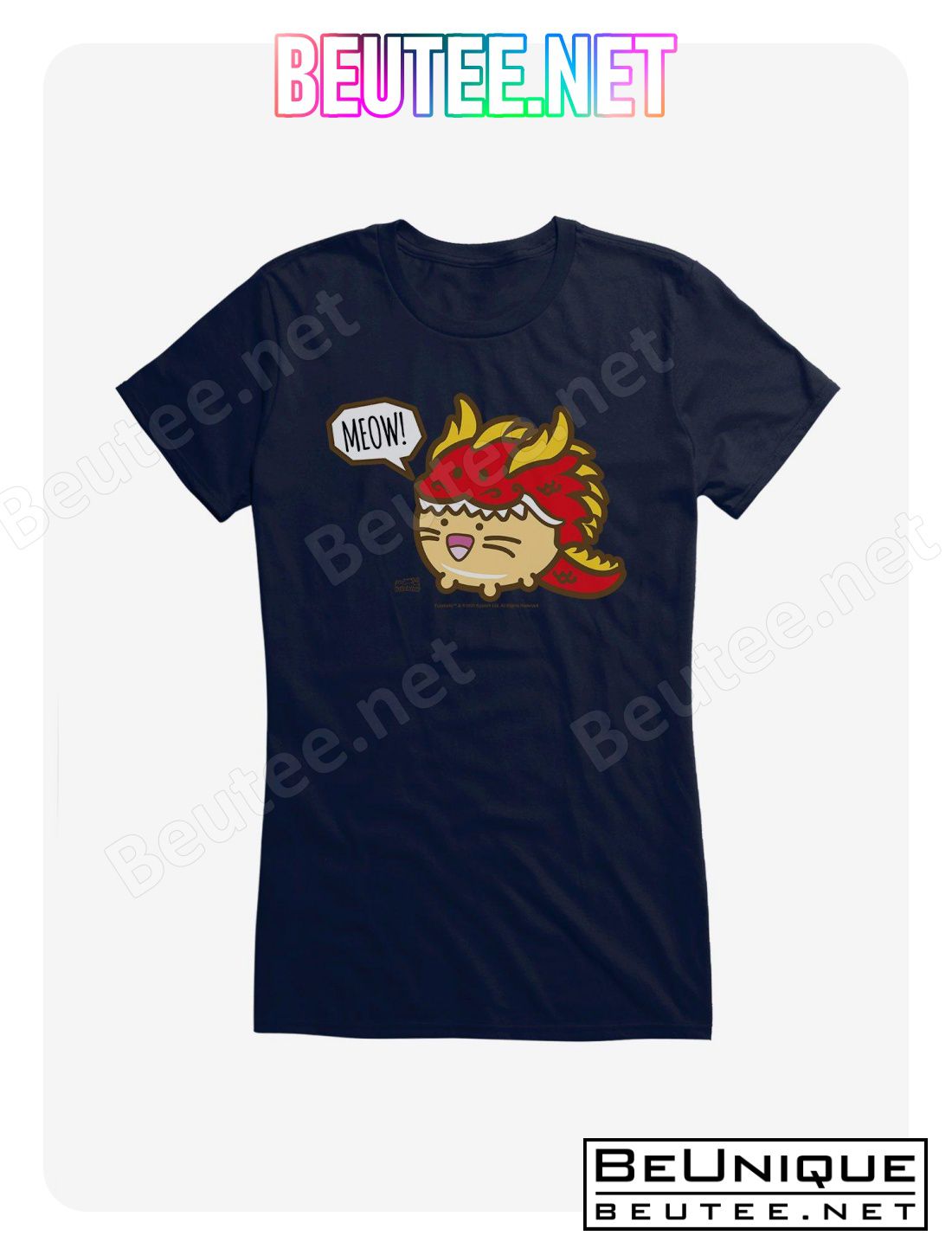 HT Creators Fuzzballs Dino Meow T-Shirt