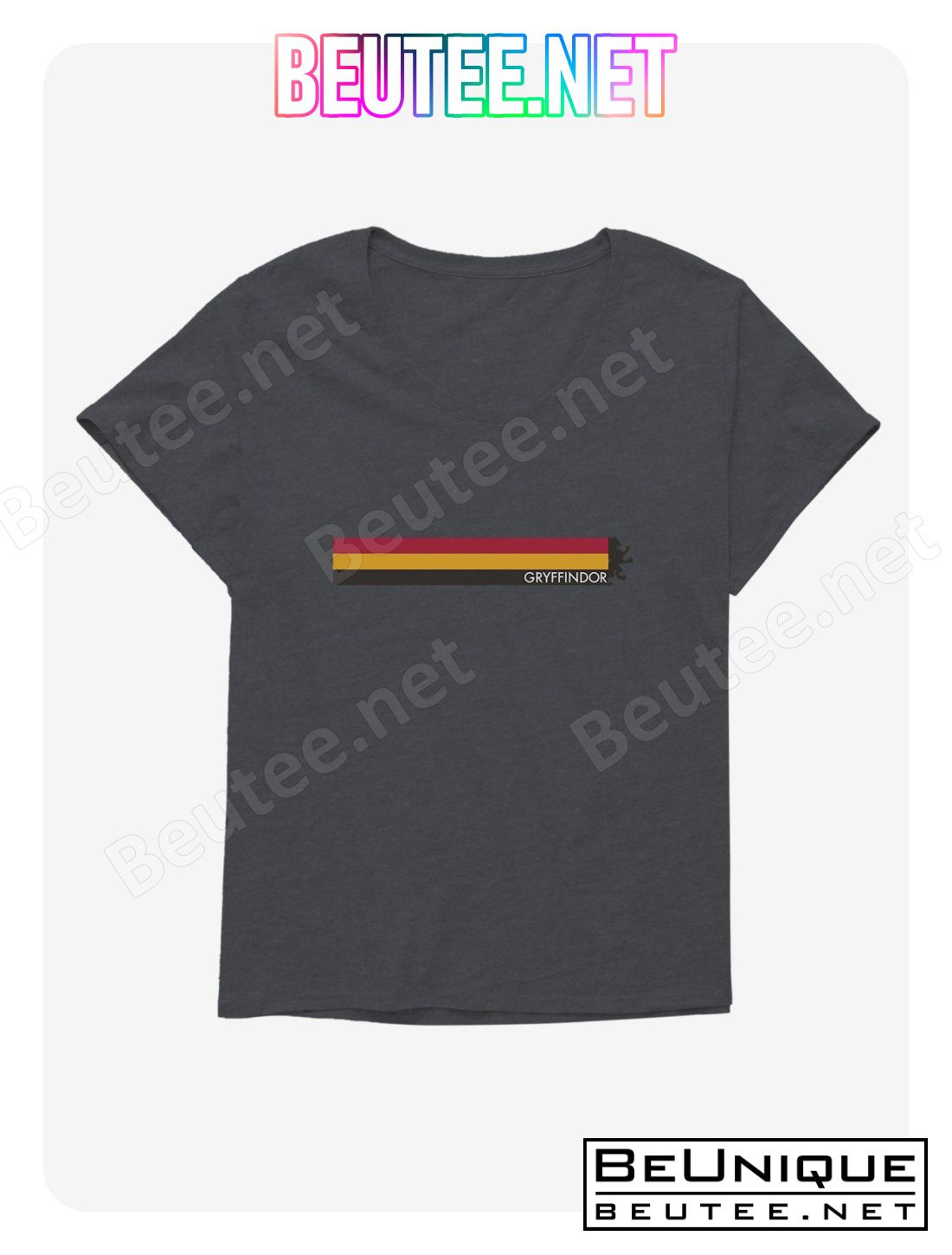 Harry Potter Gryffindor Stripe T-Shirt Plus Size