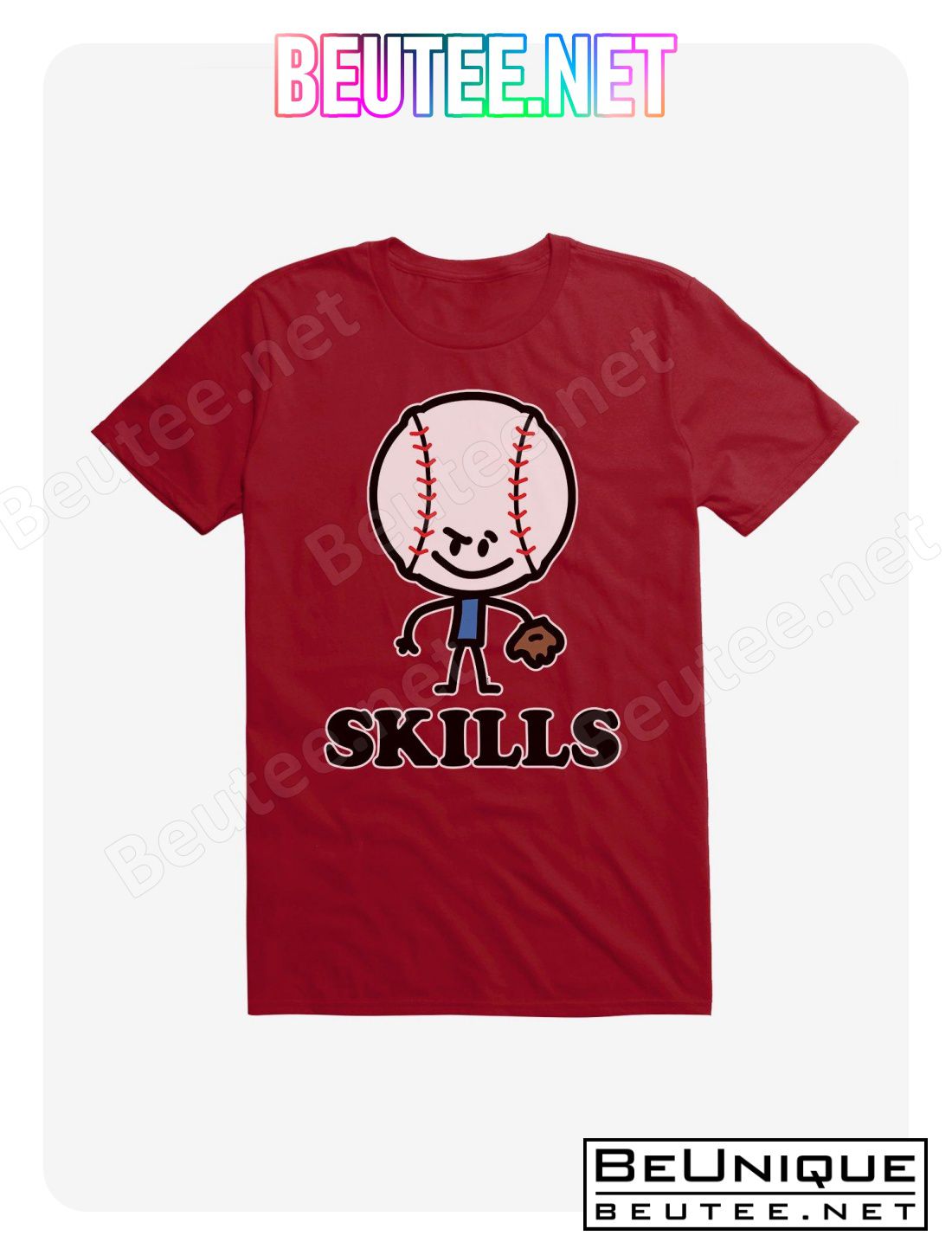 ICreate Baseball Skills T-Shirt