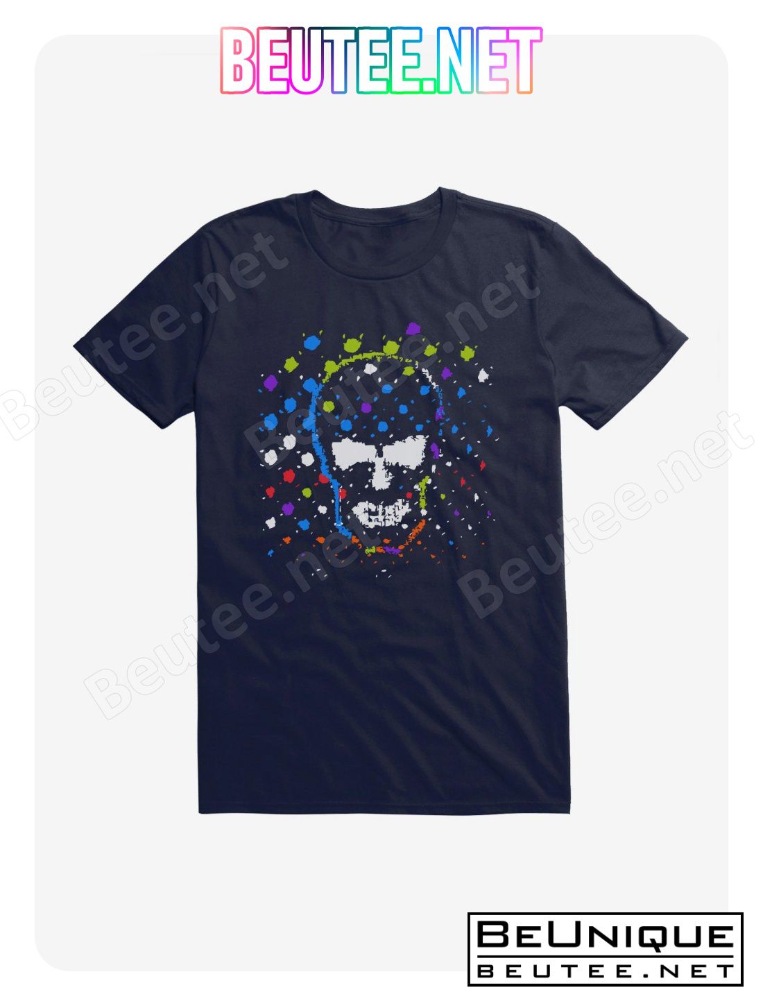 ICreate Screen Print Skull T-Shirt