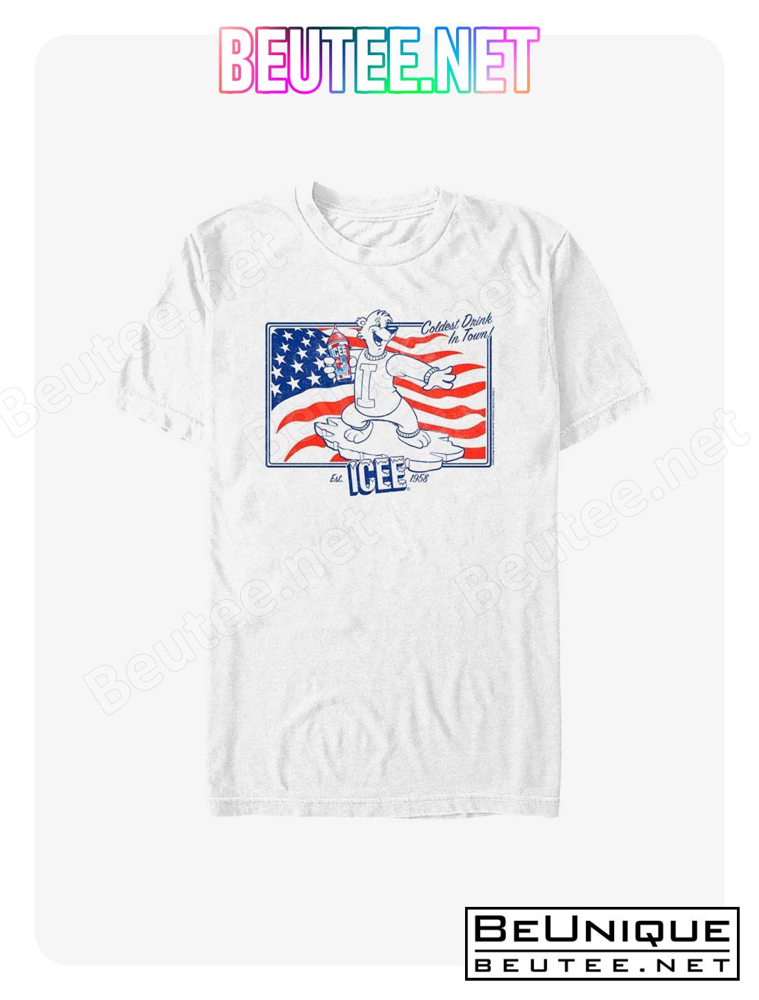 Icee Americana Line Art T-Shirt