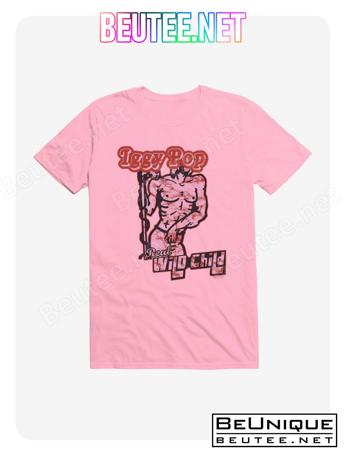 Iggy Pop Wild Child Colored T-Shirt