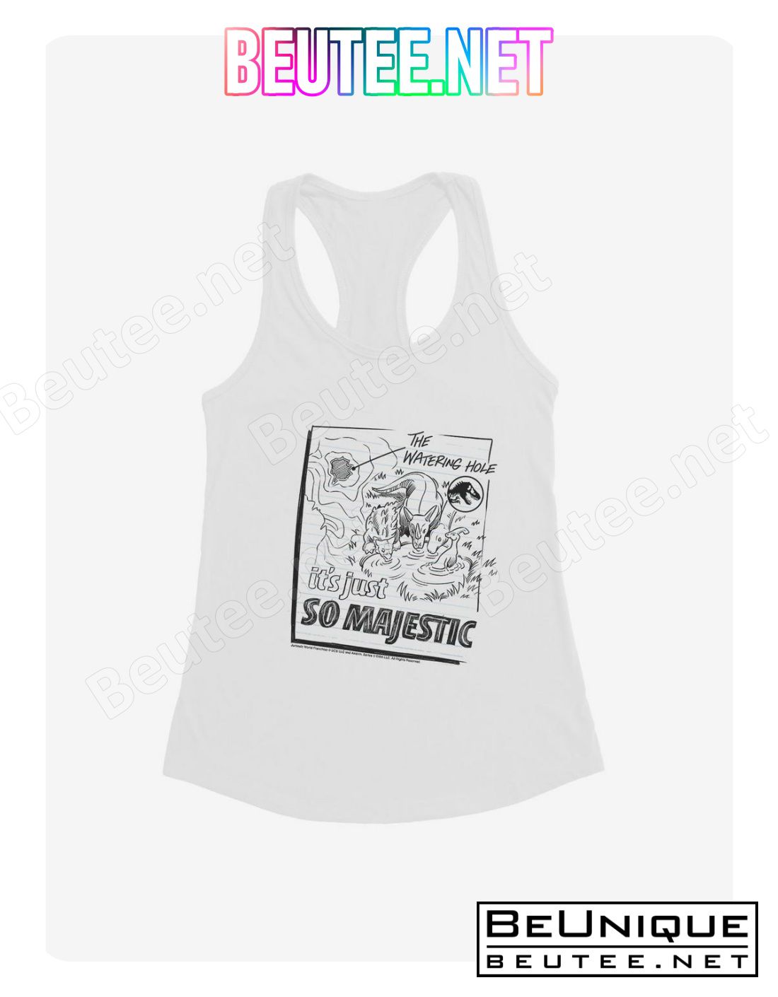 Jurassic World Camp Cretaceous The Watering Hole Girls Tank
