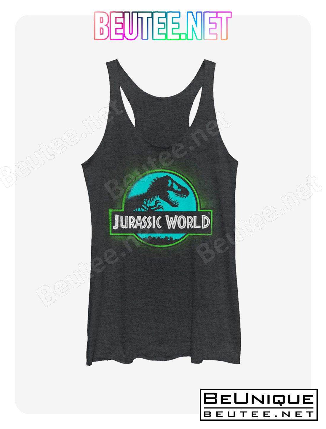 Jurassic World Fallen Kingdom T. Rex Spray Paint Logo Girls Tank