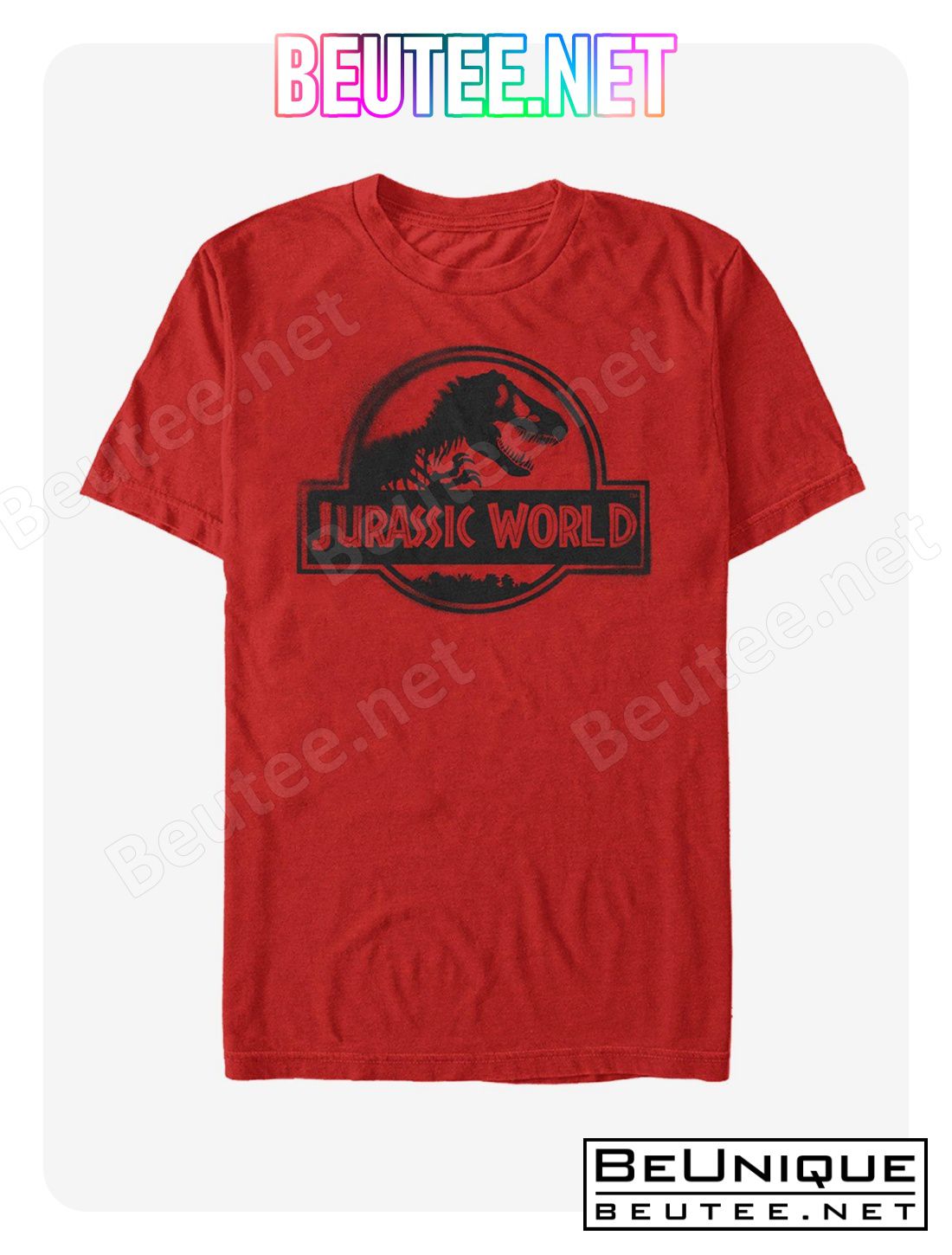 Jurassic World Red Logo T-Shirt