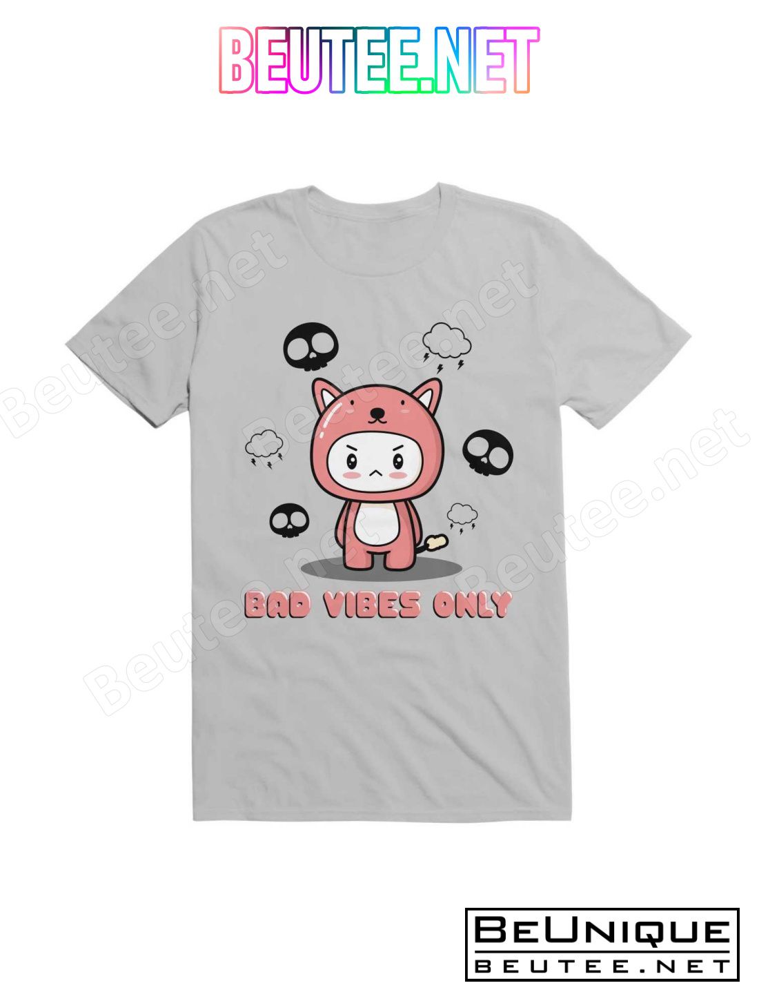 Kawaii Bad Vibes Only T-Shirt