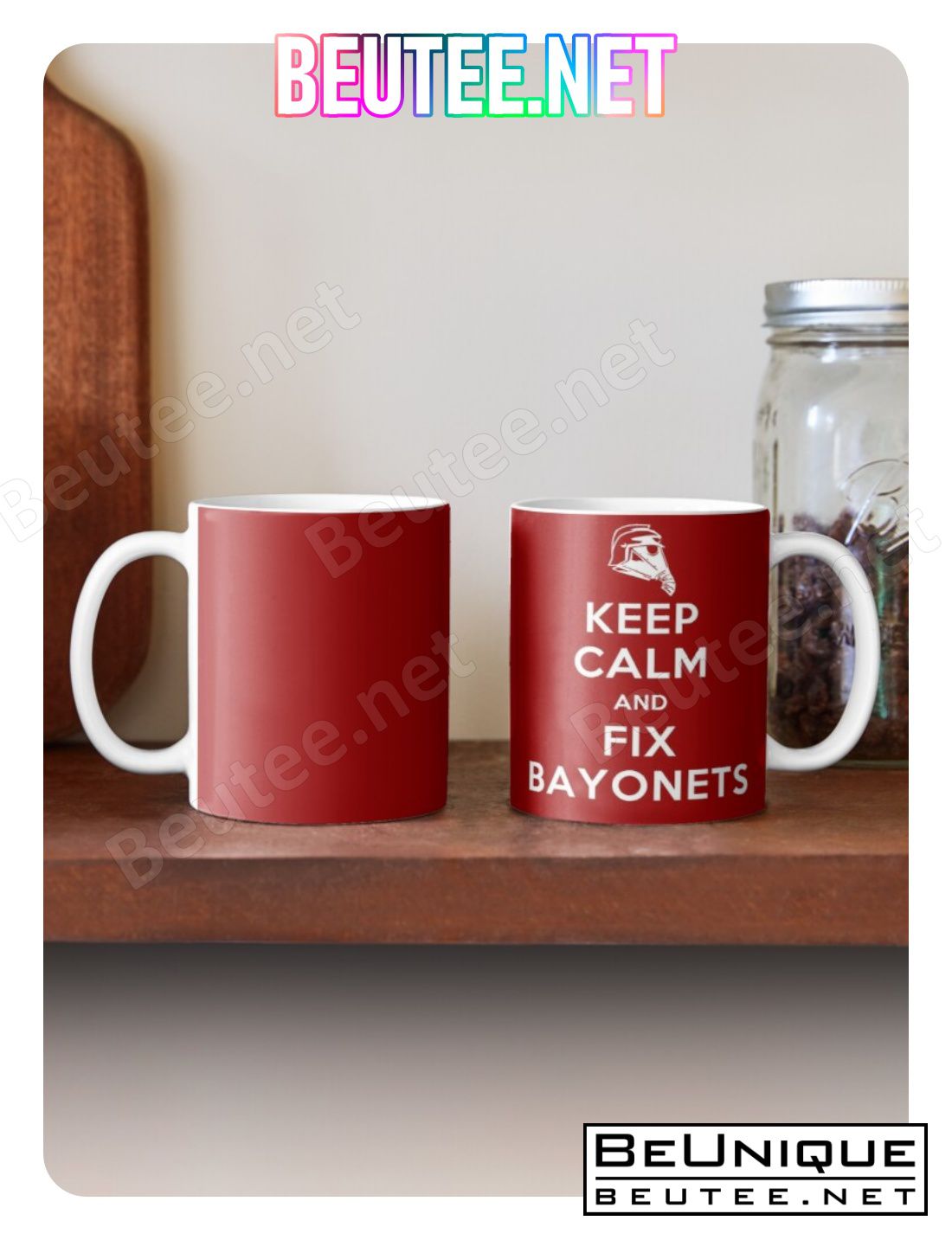 Keep Calm And Fix Bayonets Coffee Mug