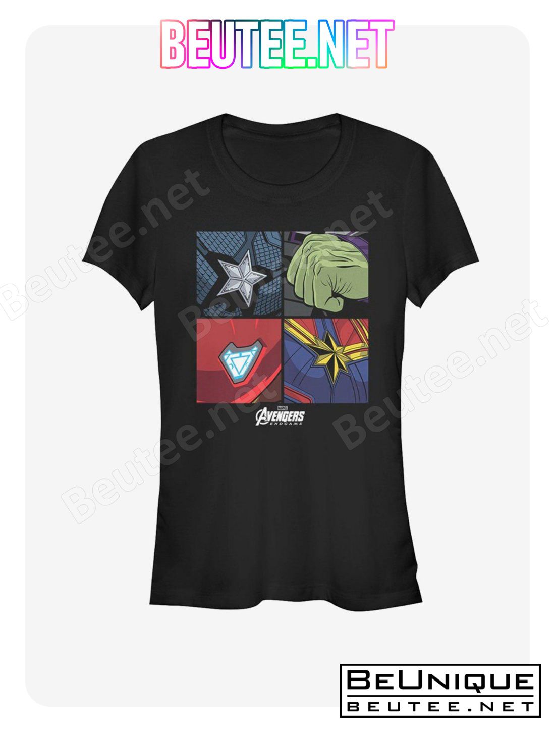 Marvel Avengers Endgame Hero Emblems T-Shirt