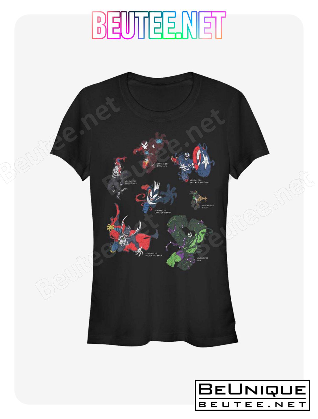 Marvel Avengers Venomized Heroes T-Shirt