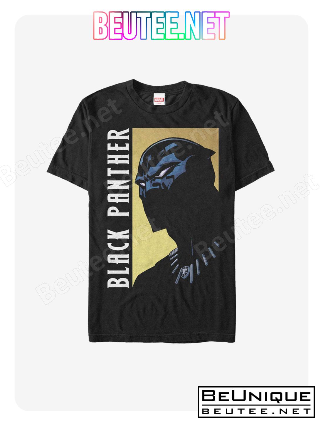 Marvel Black Panther Fierce Expression T-Shirt