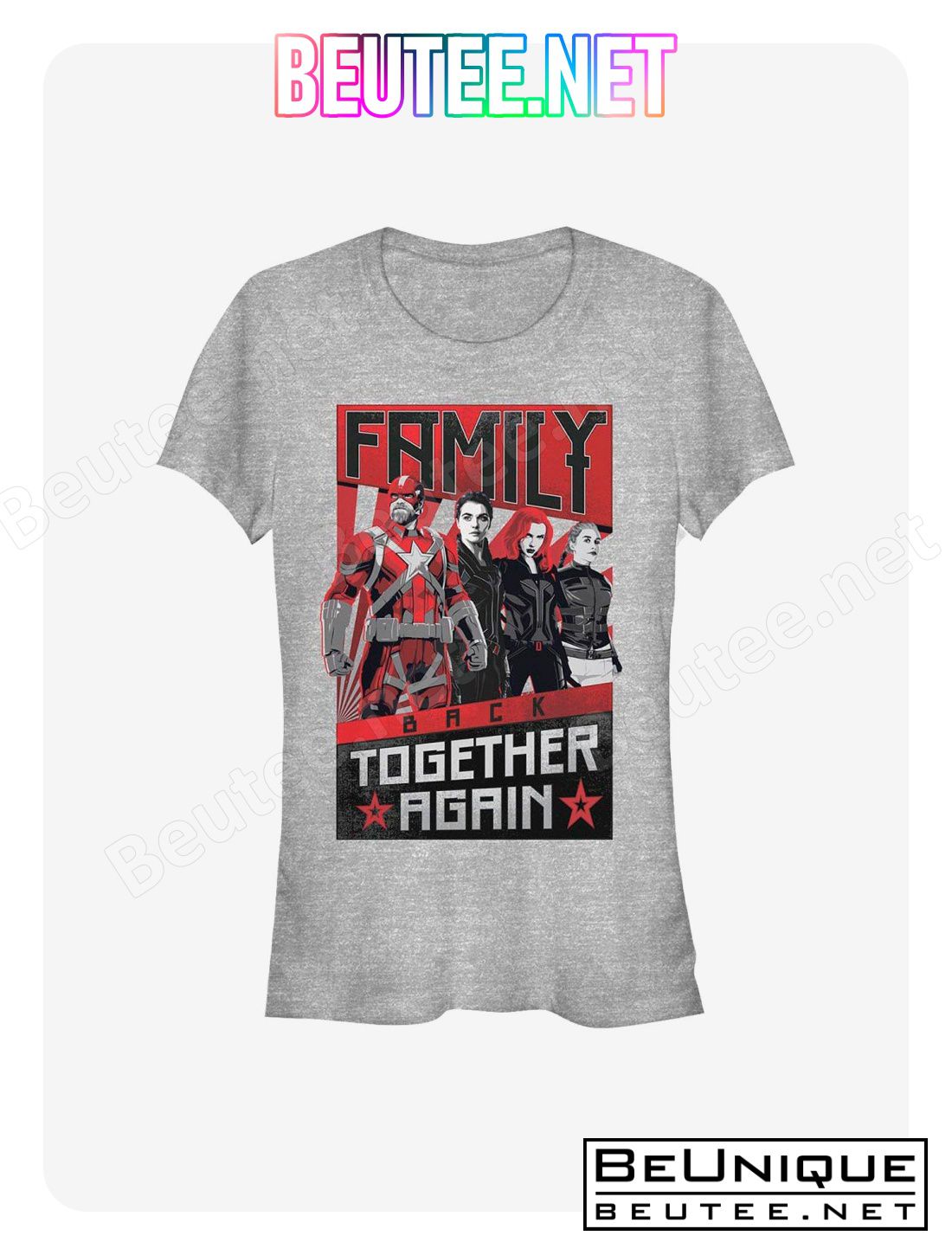 Marvel Black Widow Together Again T-Shirt